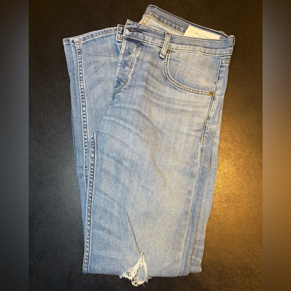 rag & bone Light Blue Fit 2 Slim Jeans